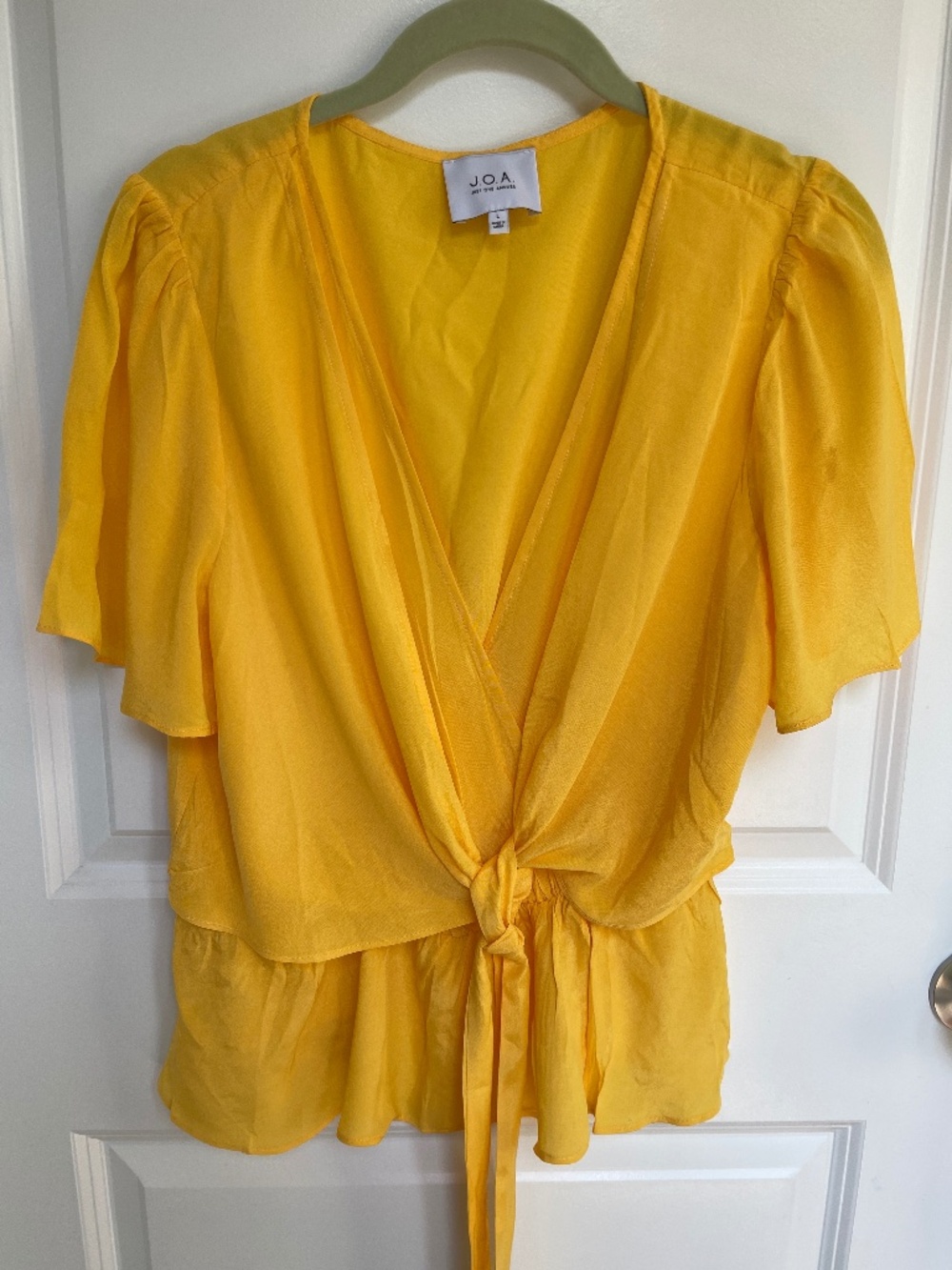 J.O.A. Yellow Top
